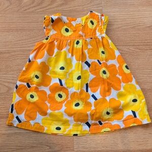 Vibrant Floral Sleeveless Dress